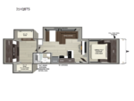 New 2026 Forest River RV Wildwood 31KQBTS - Image 3